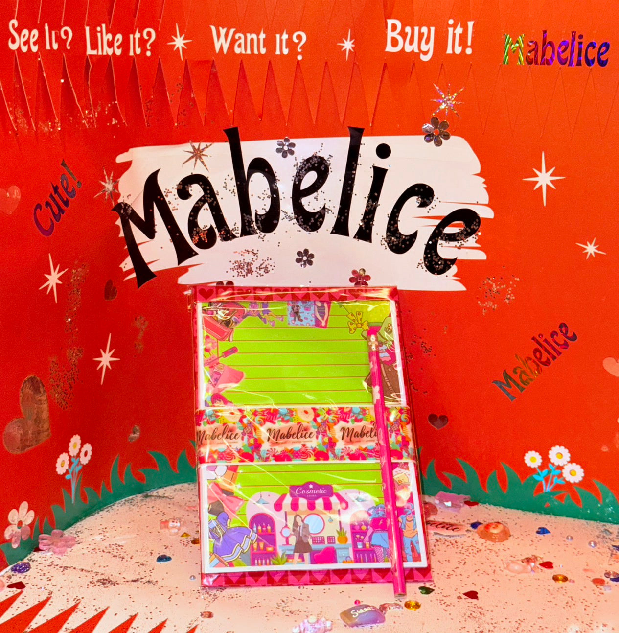 Notepad , girl fashion