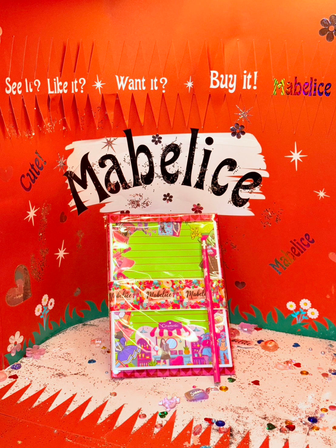 Notepad , girl fashion