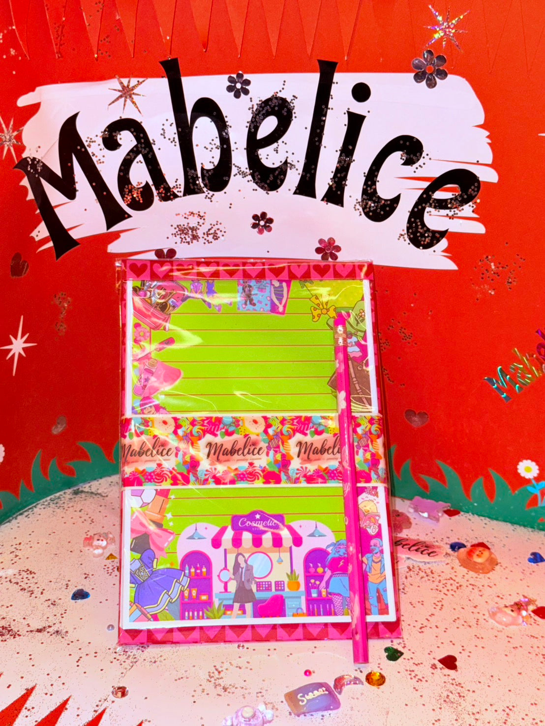 Notepad , girl fashion