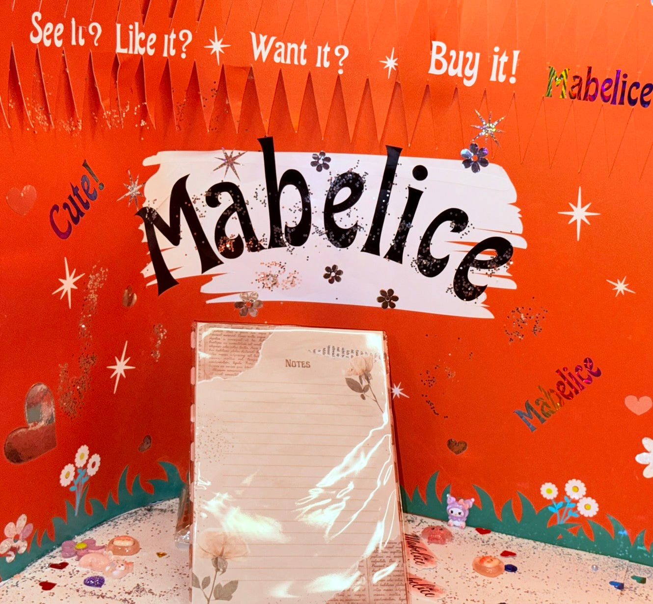 Notepad vintage look