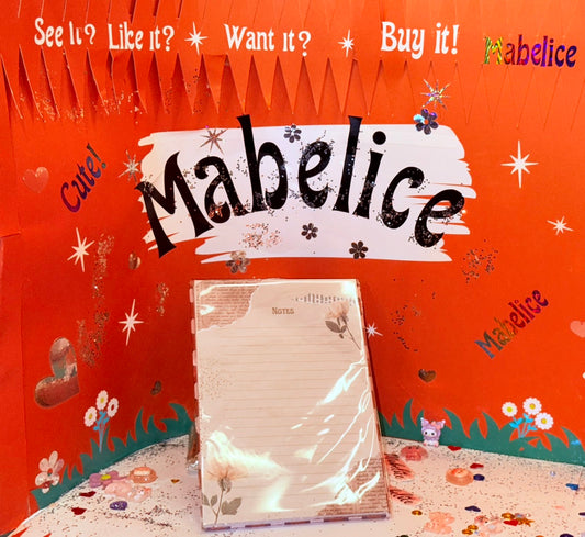 Notepad vintage look